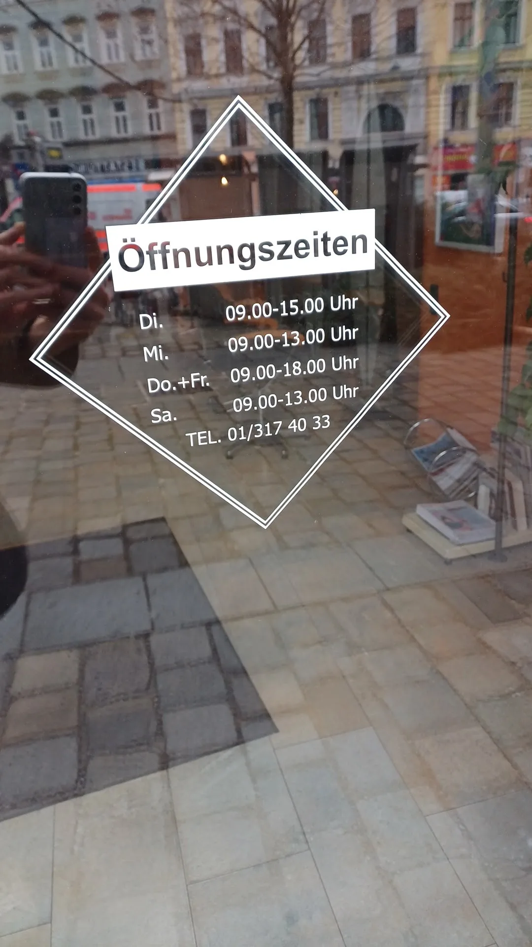 Blick in den Salon